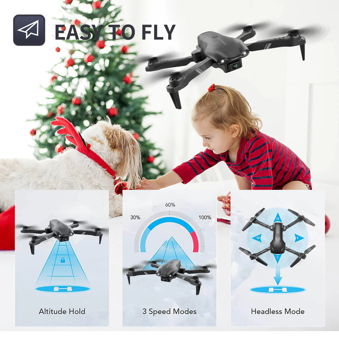 4DRC V13 Highspeed Drone With Camera And Real Time Transmission
