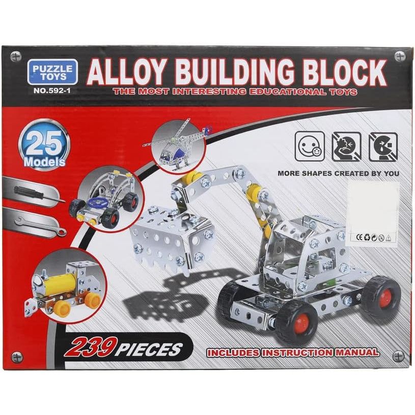 Gliding Railcar Building Blocks Tracks Set | Building Toy
