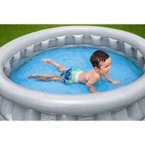 BESTWAY Silver Spaceship pool for Kids 5ft x 1ft 5in