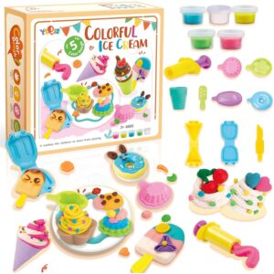 Colored Clay Kitchen Creations Soft Clay Mold | Kids DIY Clay Dough Play Set