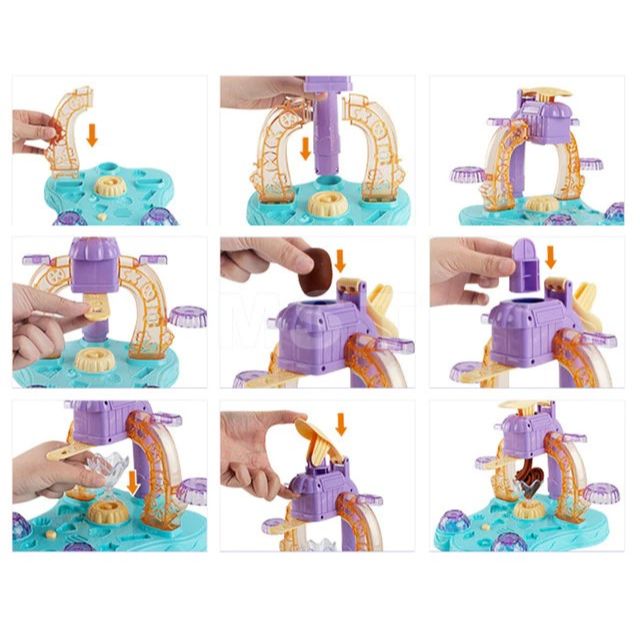 DIY Ice Cream Color Mud Toy With Sound Features