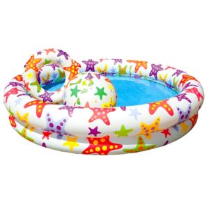 INTEX Pool Set With Matching Ball And Ring 4ft 4in x 11in