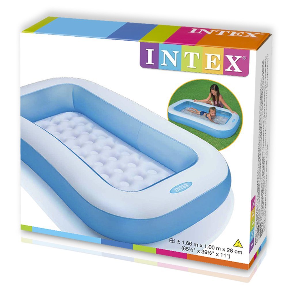 INTEX Rectangular Baby Pool 5ft 4in x 3ft 3in x 11in