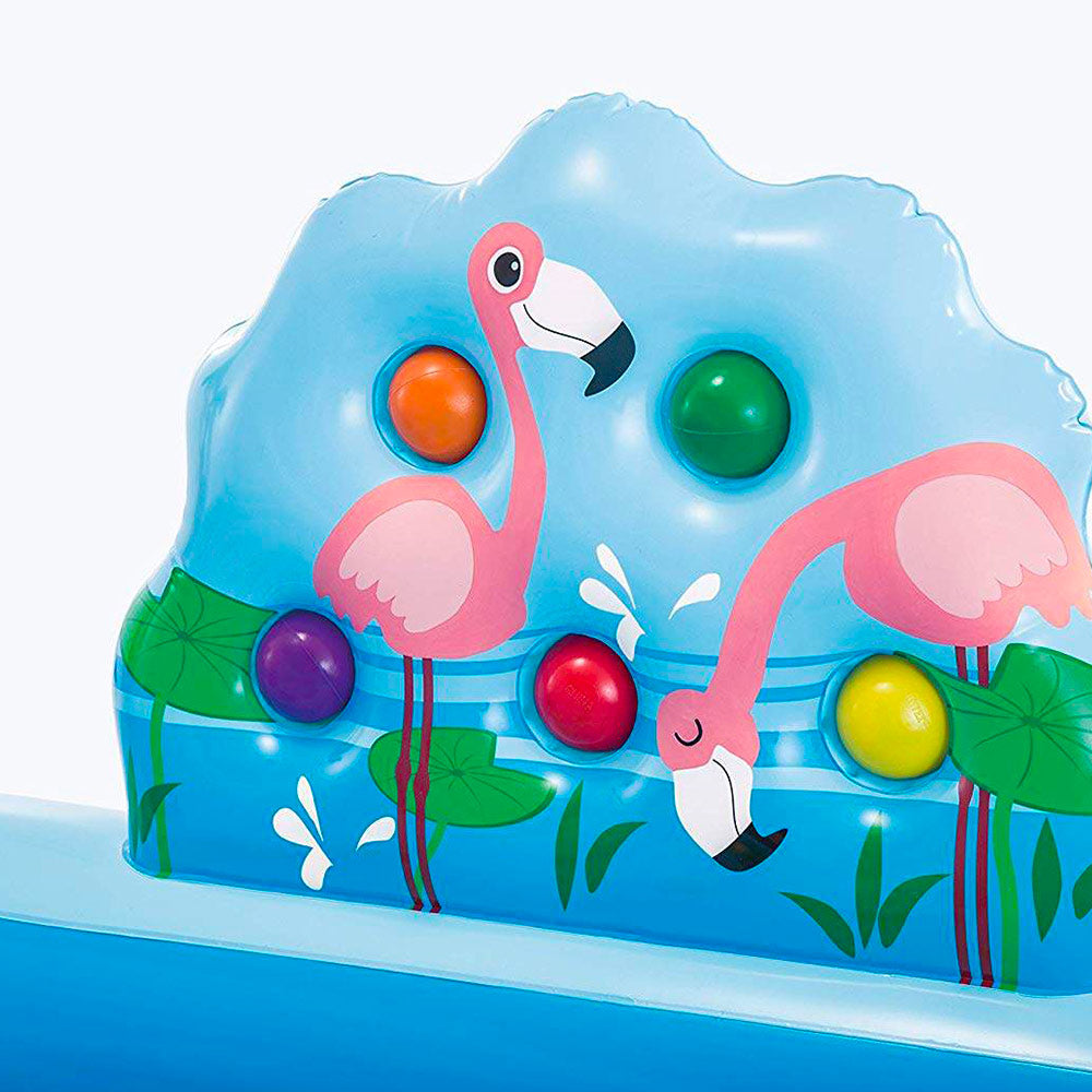 Intex Inflatable Jungle Themed Pool For Kids 8ft 5in x 7ft 1in x 2ft 9in (1ft Depth)