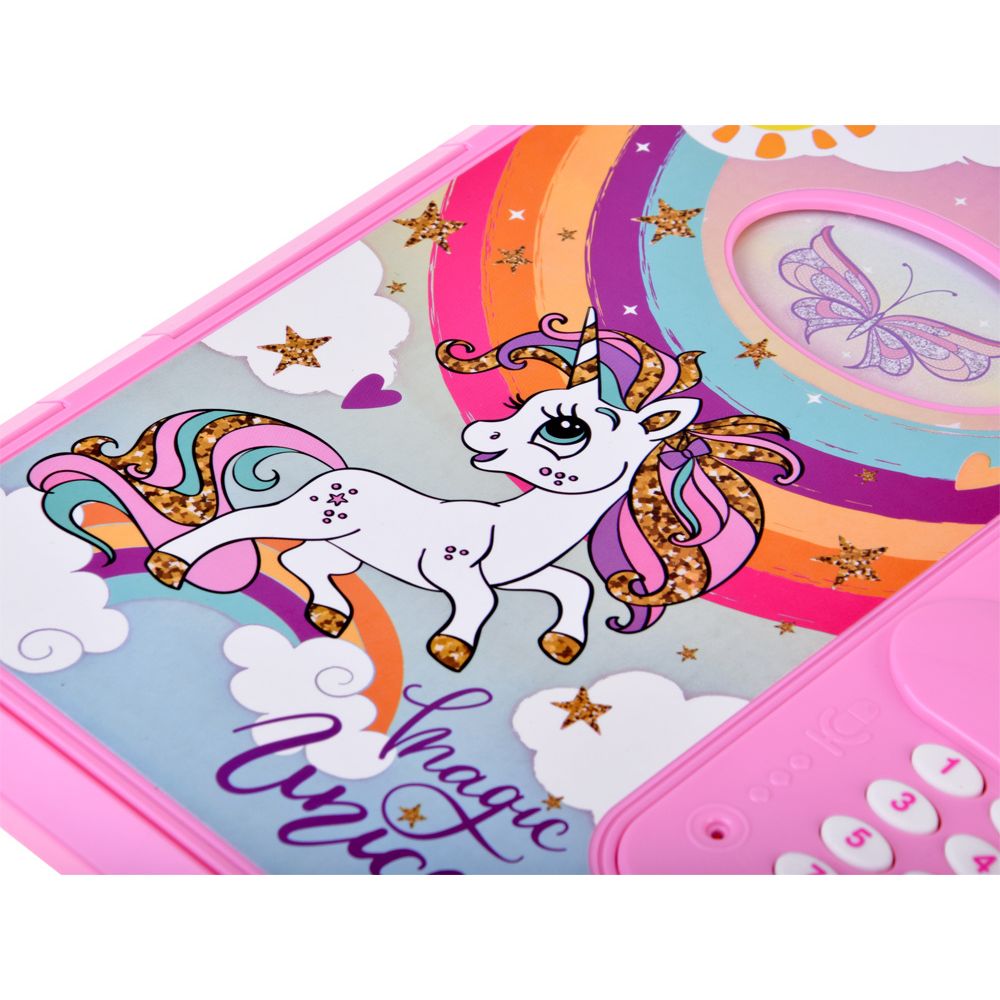 Magical Unicorn Themed Notebook Locker With Accessories For Kids