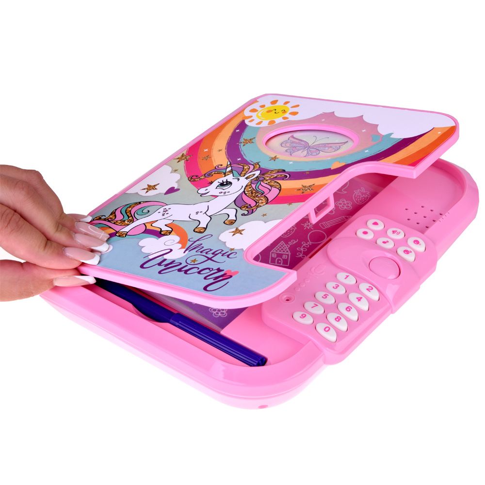 Magical Unicorn Themed Notebook Locker With Accessories For Kids