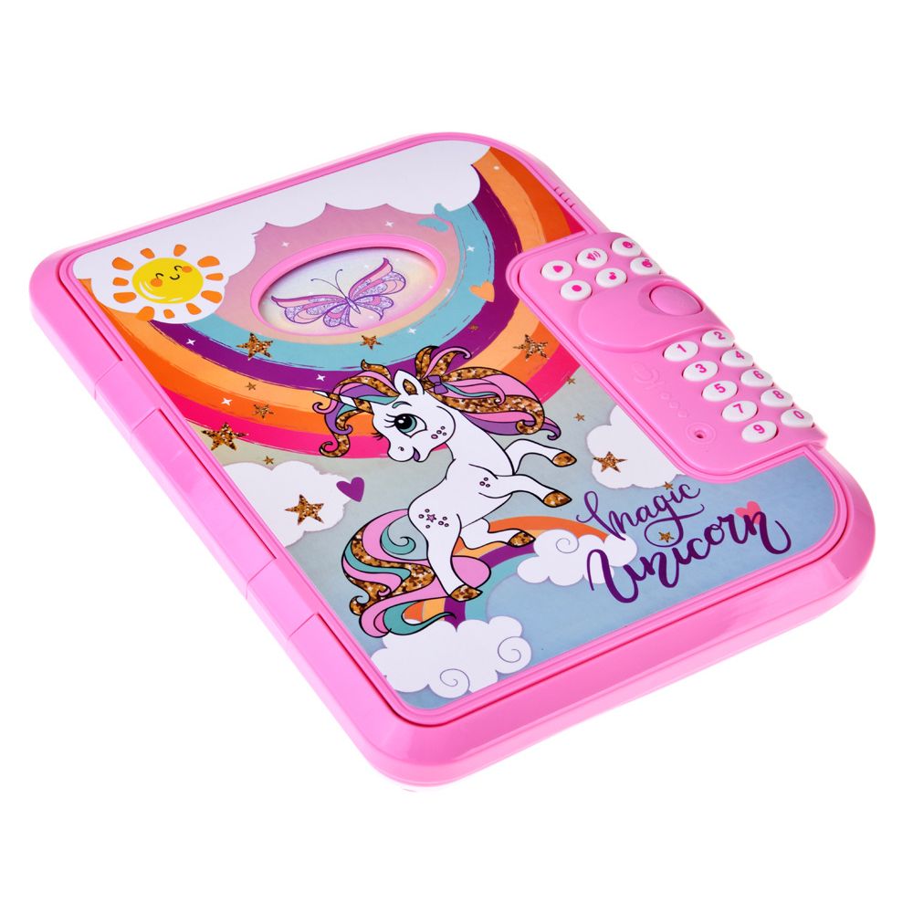Magical Unicorn Themed Notebook Locker With Accessories For Kids