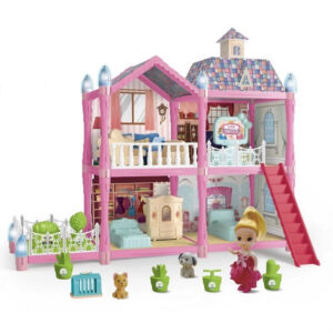 Villa Role Play Set | 112 Pcs House Build Toy