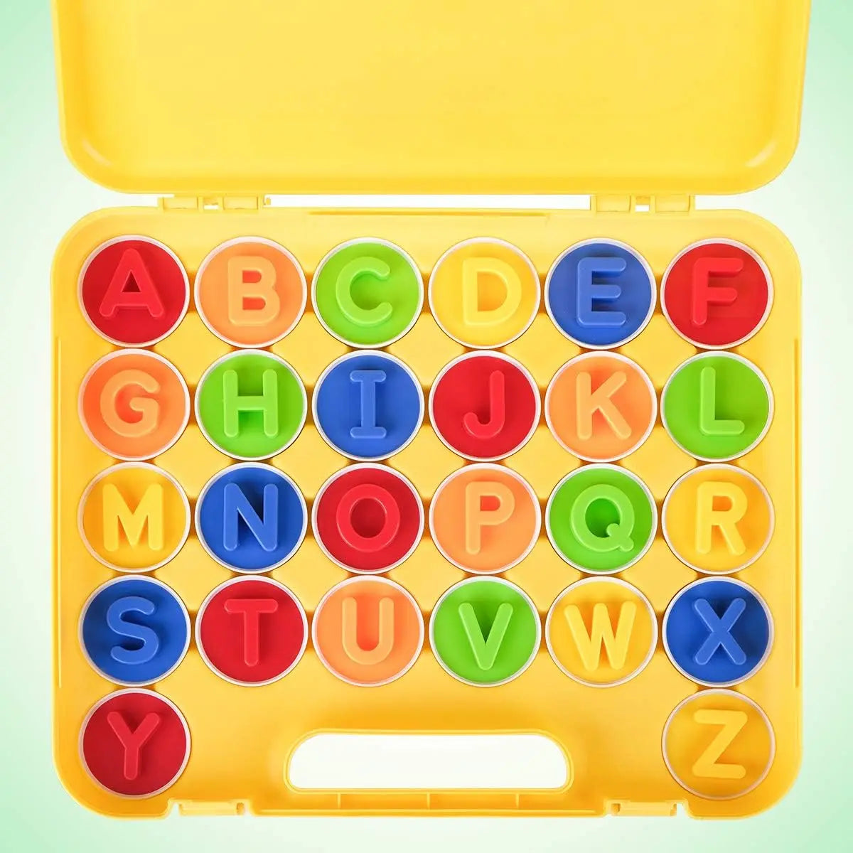 26 Pcs Set Of Colorful Matching Eggs For Kids
