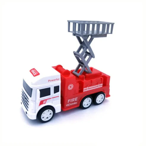 5 Pcs Of Multifunctional Trucks Play Set | Pull Back Function Truck