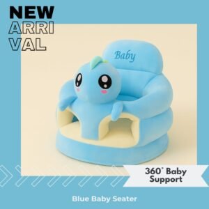 Cute dino soft blue design sofa