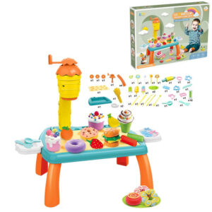 Colored Clay Children Game Table | Clay Toy For Kids