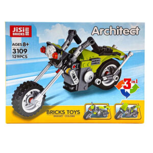 Decool Architect Series 3-in-1 Highway Cruiser DIY Building Block Set – 129 Pieces
