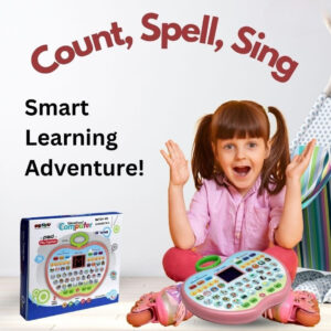 Educational Mini Computer | Interative Smart Table Tablet | ABC Spelling Learning Toy