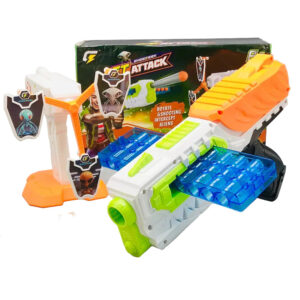 ET Attack Soft Bullet Gun WIth Electric Target & 20 Foam Bullets