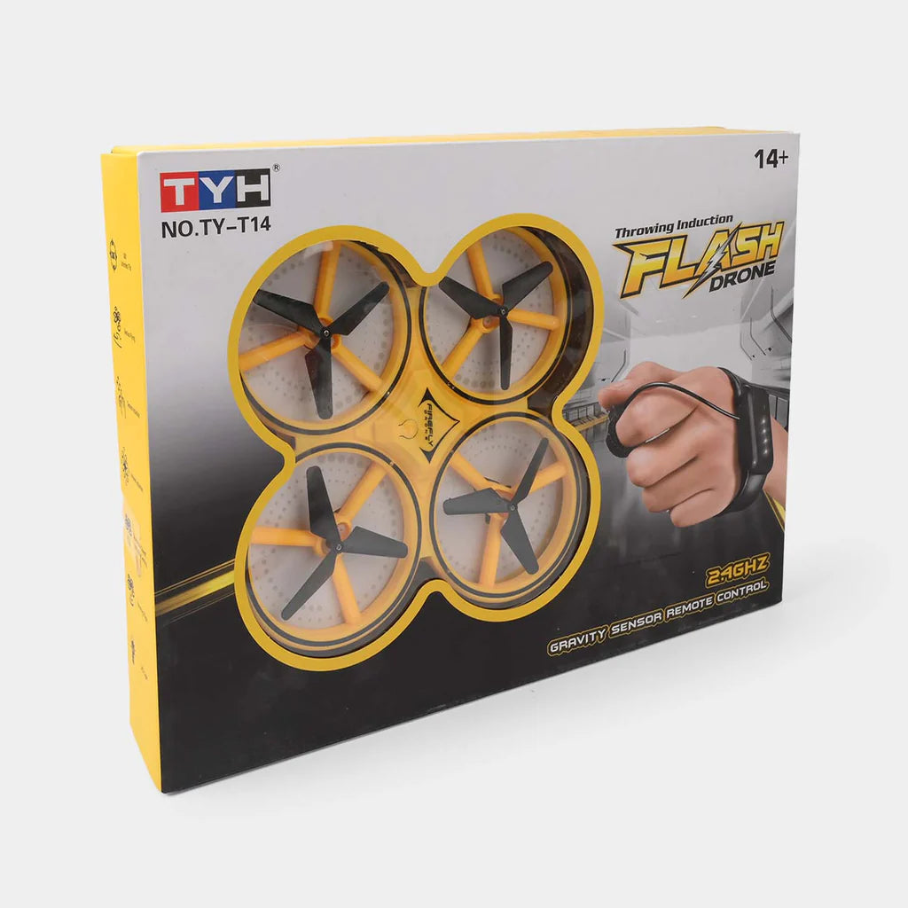 Flash Drone | Hand Gesture & RC | Induction Flash Control Drone