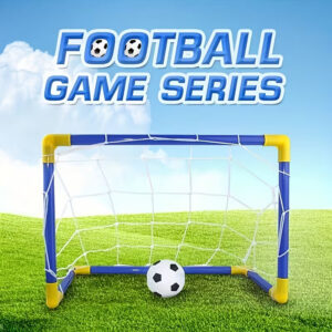 Fortball Sport Toys Series Goal Set With 120cm Football Net | 2 Balls & Air Pump