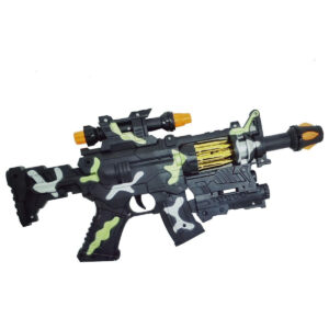 Halo Nation 2-in-1 Soft Dart Toy Gun with Lights, Sound & Vibration
