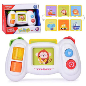 Huanger Interactive Game Console With Interchangeable Animal Cards