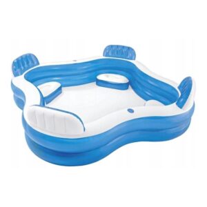 INTEX Swim Centre Family Lounge Pool 7ft 6in x 7ft 6in x 2ft 2in (1ft 2in Depth)