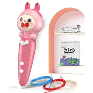 Kids Low-Temperature 3D Printing Pen Starter Kit with PCL Filament