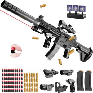 M416 Electric Shell Ejection Gun With Silencer, Scope & other Accessories