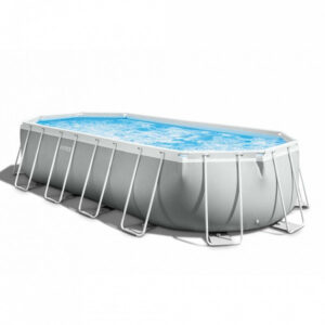 INTEX Prism Frame Oval Pool For Children 20ft X 10ft X 4ft